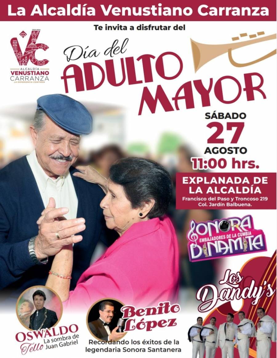 Celebrará V. Carranza a adultos mayores con los 