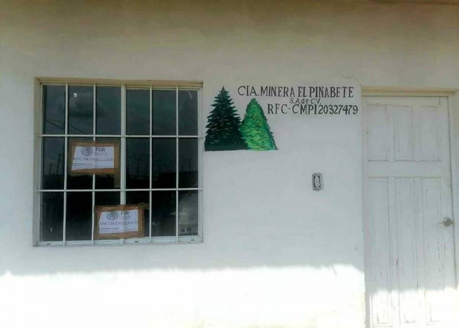 FGR catea oficinas de mina El Pinabete, en Coahuila