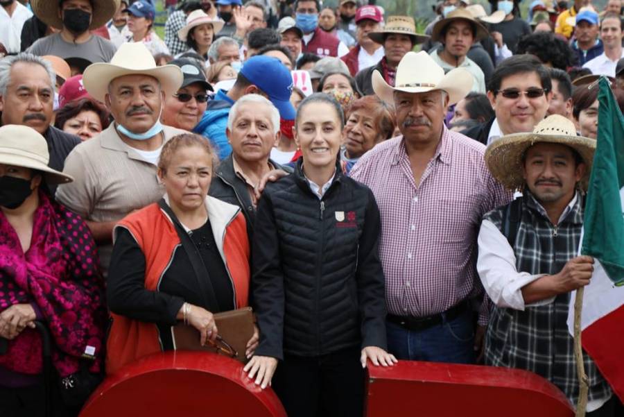 Sheinbaum alista una iniciativa para mejorar los recursos del campo de la CDMX