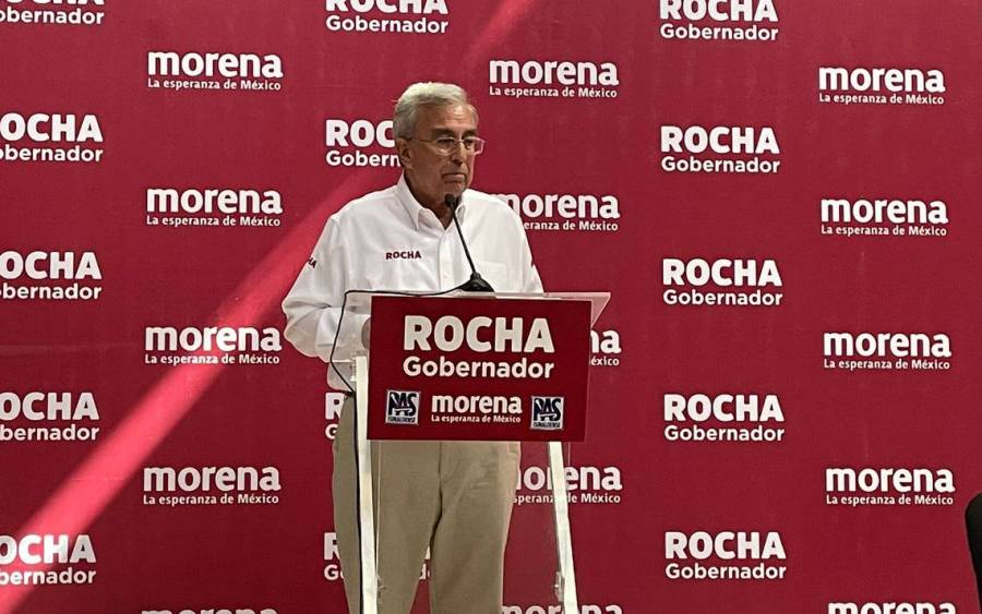 Rocha Moya llama a AMLO 