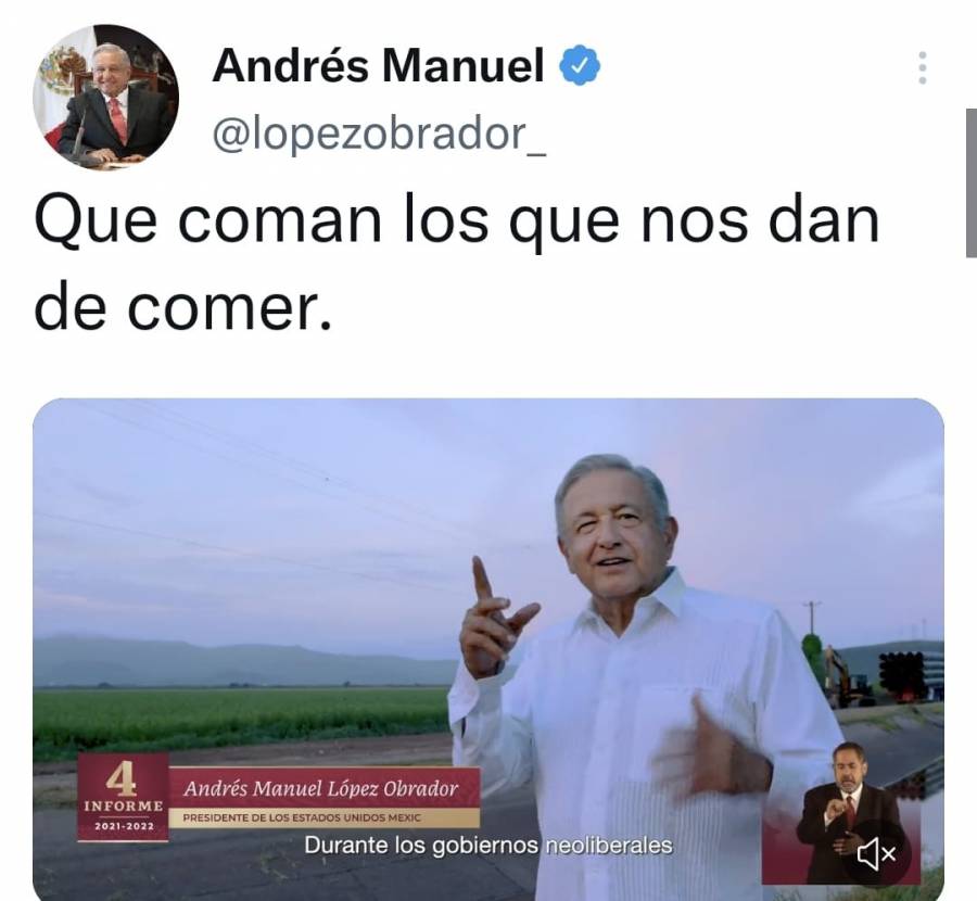 AMLO emite quinto spot con miras a su 4 Informe de Gobierno