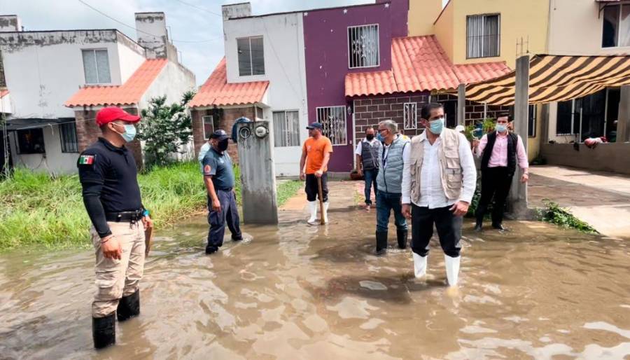 Recorren brigadas sanitarias zona afectada por lluvias en Jojutla