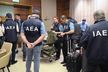 Misi&oacute;n del OIEA llega a Zaporiyia en camino a planta nuclear controlada por los rusos