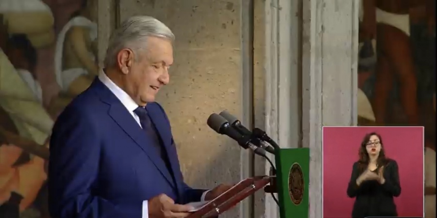 Inicia cuarto informe de labores de AMLO