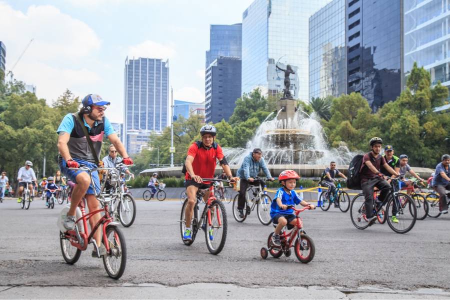 Muévete en Bici regresa al Zócalo capitalino los domingos