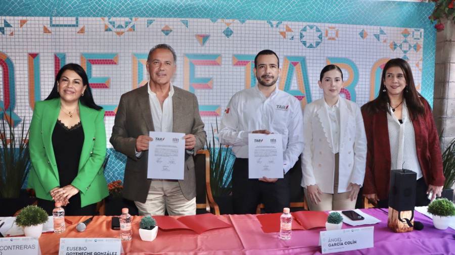Cl&uacute;ster Vitivin&iacute;cola de Quer&eacute;taro y TAR firman convenio de Aerol&iacute;neas para realizar catas de vino a bordo de los vuelos