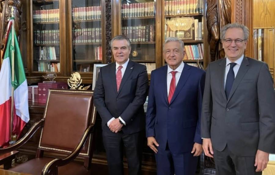 AMLO se reúne con líderes empresariales en Palacio Nacional