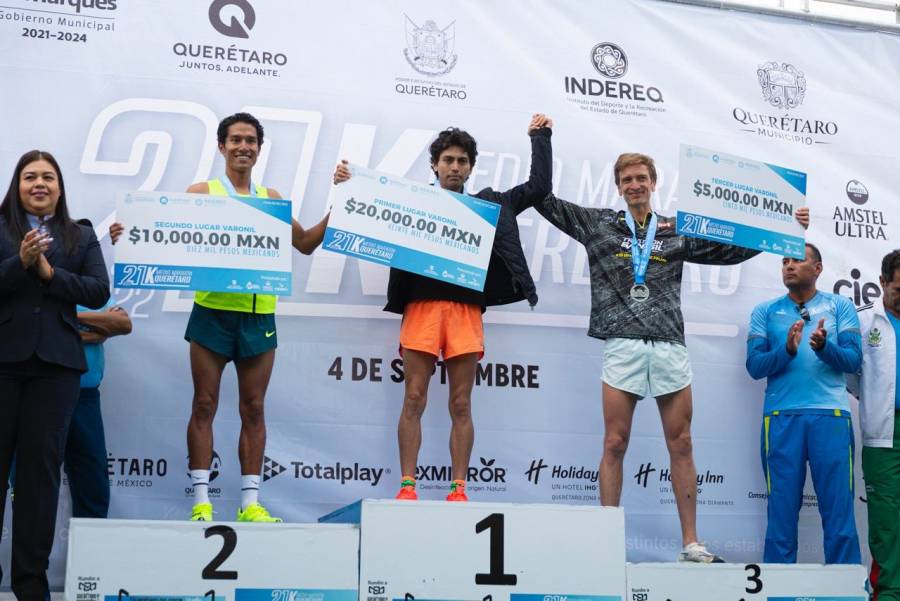 Celebran primera edición del Medio Maratón Querétaro