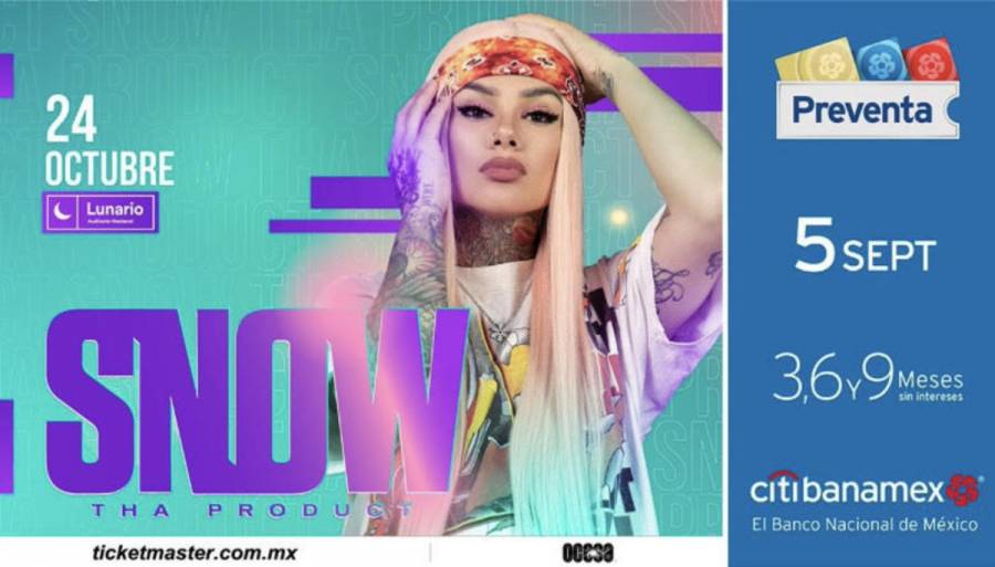 La rapera mexico-estadounidense Snow Tha Product se presentará en la CDMX