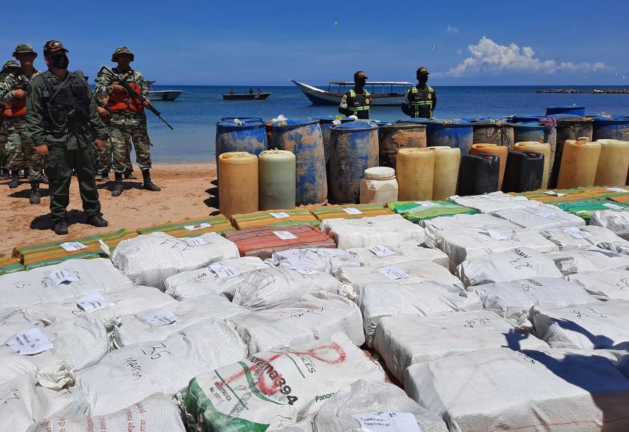 Venezuela ha incautado 36,5 toneladas de droga en 2022
