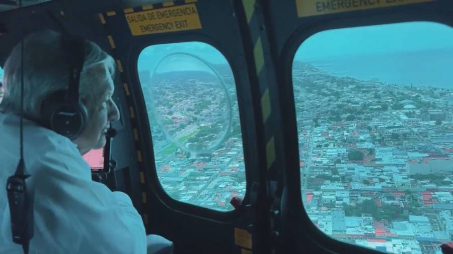 Resalta AMLO recorrido de Tren Maya por Campeche