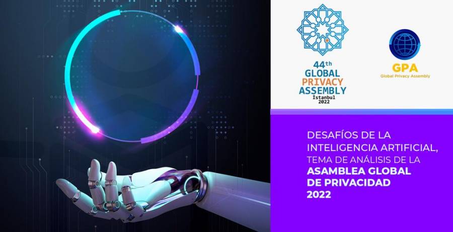 Desafíos de inteligencia artificial, tema de la asamblea global de privacidad 2022
