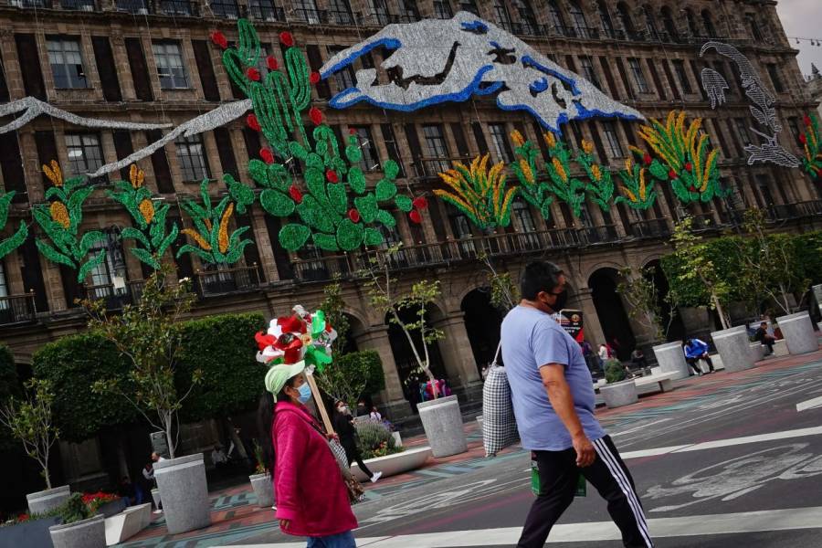 Zócalo de la CDMX se alista para recibir a Los Tigres del Norte por Grito de Independencia