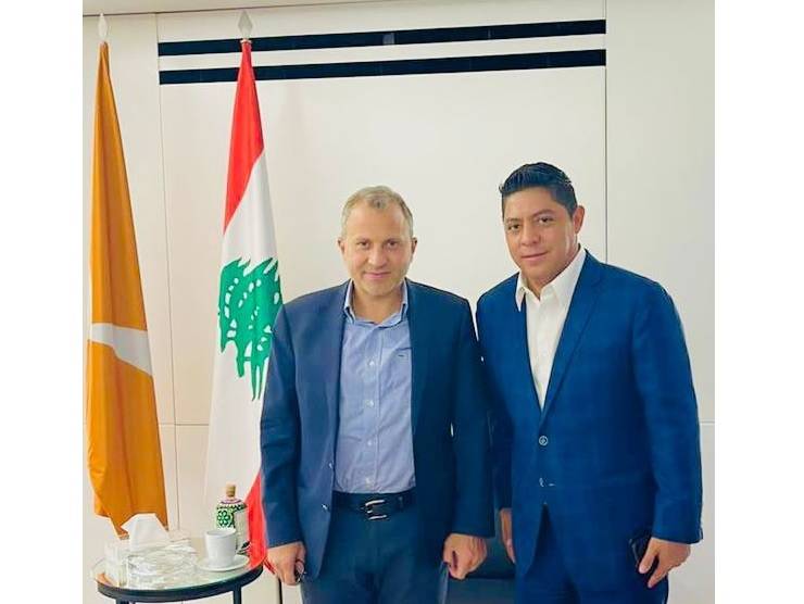 Afianza Ricardo Gallardo relaciones con virtual presidente de Líbano