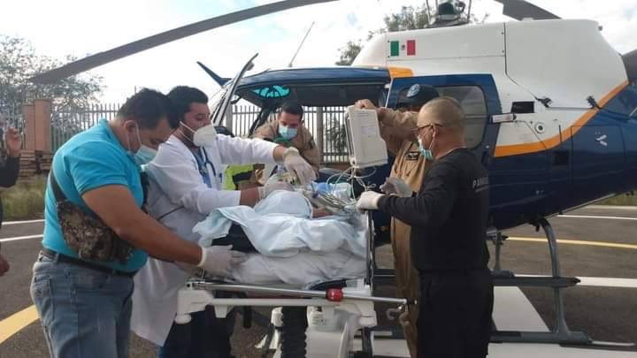 Menor fue trasladado al hospital Hidalgo tras quemaduras