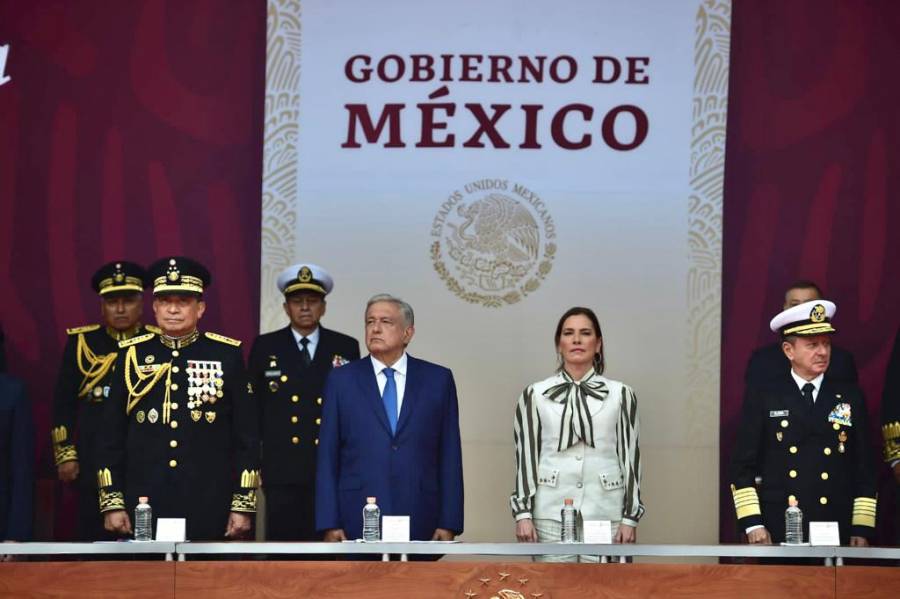 AMLO encabeza el 175 Aniversario de la Gesta Heroica de los Niños Héroes de Chapultepec