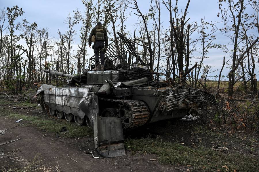 Ucrania recupera más terreno y Rusia contraataca