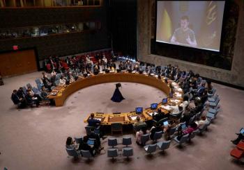 Asamblea General de la ONU autoriza a Zelenski a hablar por video la pr&oacute;xima semana
