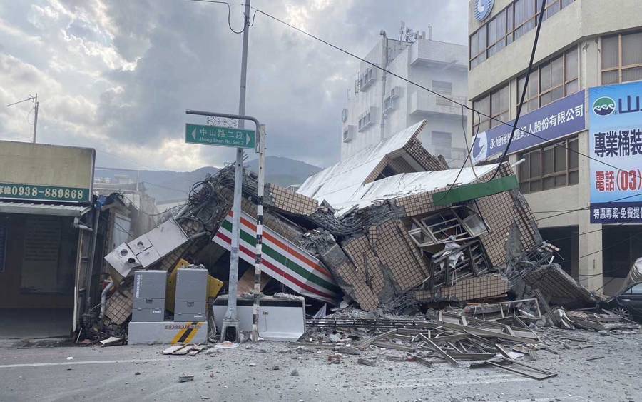 Así fue el sismo 6.8 grados que sacudió Taiwán este domingo