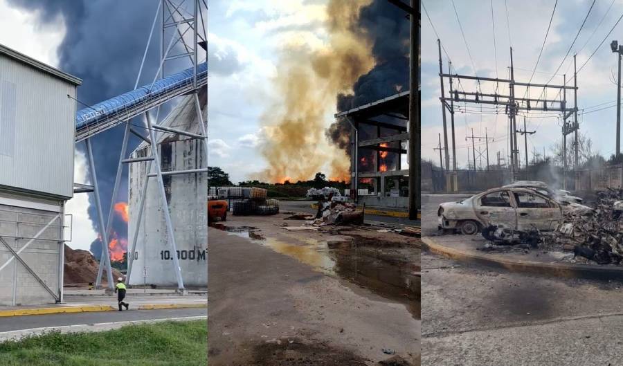 Reportan explosión en ducto de gas etano en Huimanguillo, Tabasco