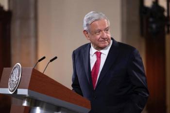 “Tuvimos suerte”, dice AMLO sobre sismo