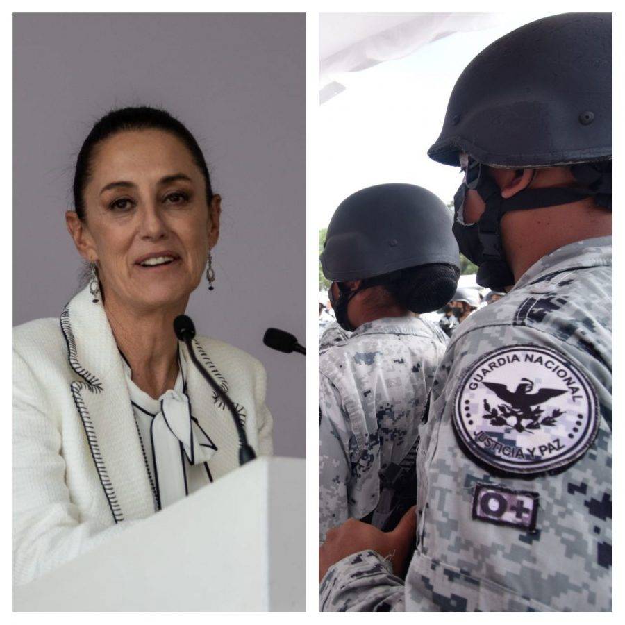 La transformación de Sheinbaum: de evitar la Guardia Nacional a arroparla y llamarlo “cuerpo de paz”