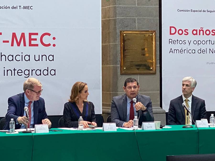 Alejandro Armenta Mier pide que el T-MEC genere más oportunidades y distribución justa de la riqueza