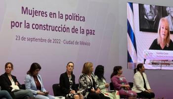 Clausuran Foro de Alcaldesas y Electas Iberoamericanas