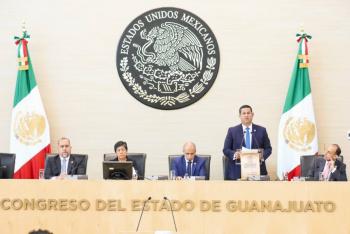 Diego Sinhue prioriza el diálogo con el Poder Legislativo para beneficiar a Guanajuato