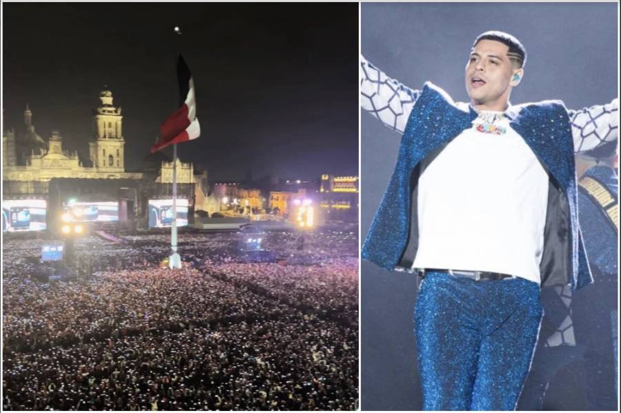 Grupo Firme rompe Z&oacute;calo con megaconcierto