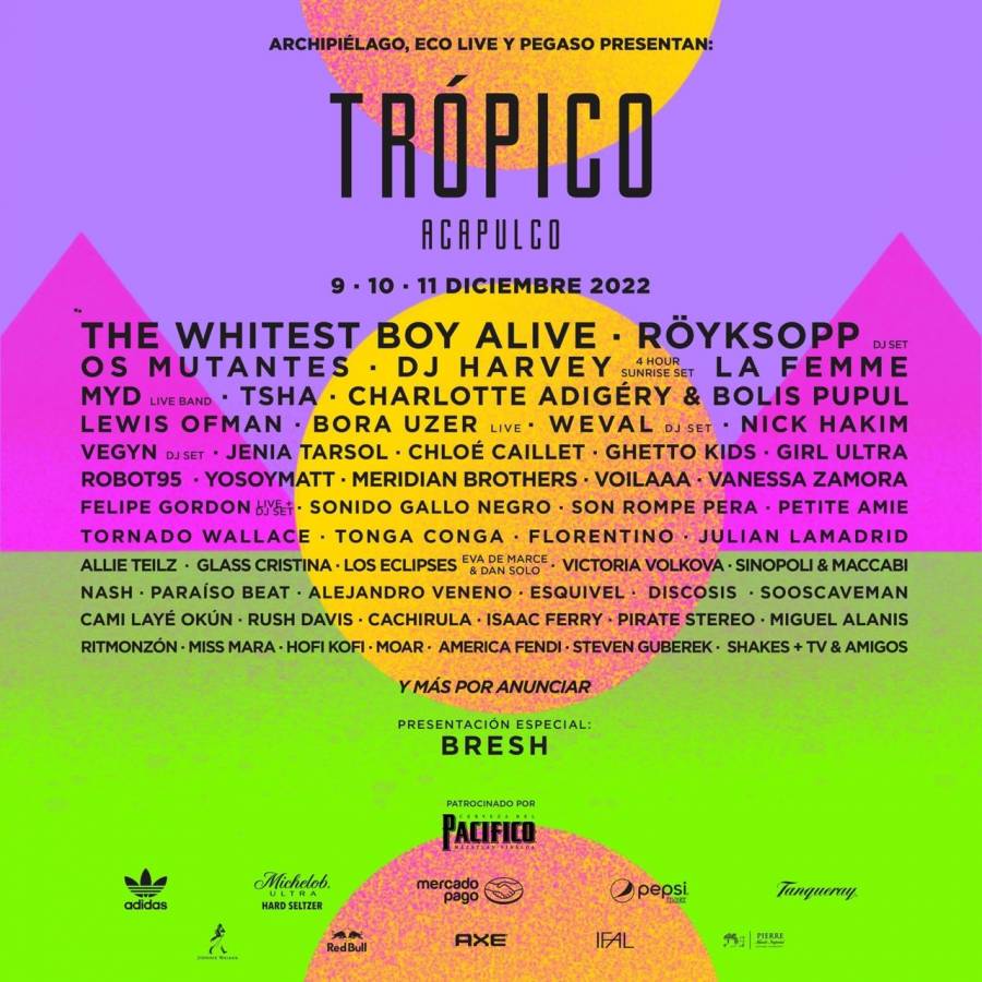 Archipi&eacute;lago, Eco Live y Pegaso presentan: Tr&oacute;pico