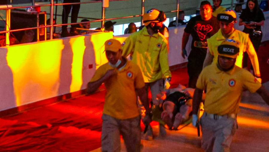 Un boxeador colombiano en coma inducido tras combate