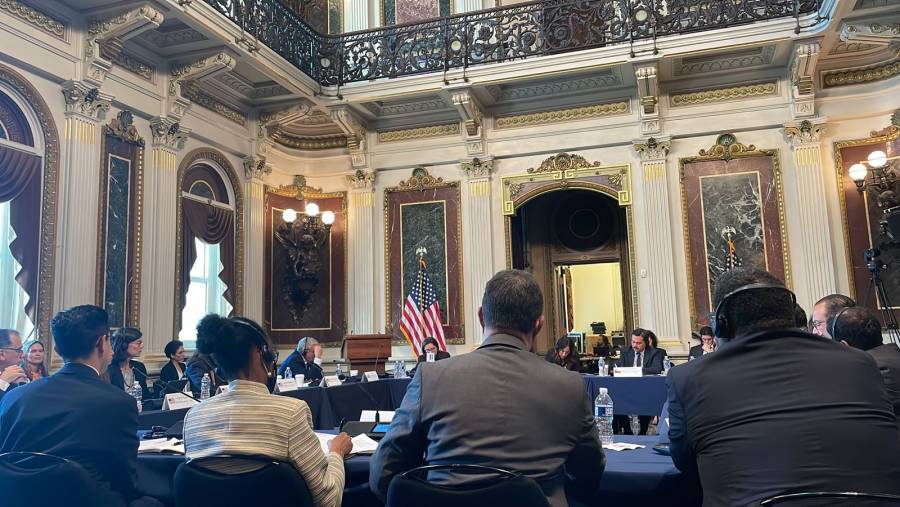 México participa en reunión sobre la Declaración de Migración y Protección de Los Ángeles en la Casa Blanca