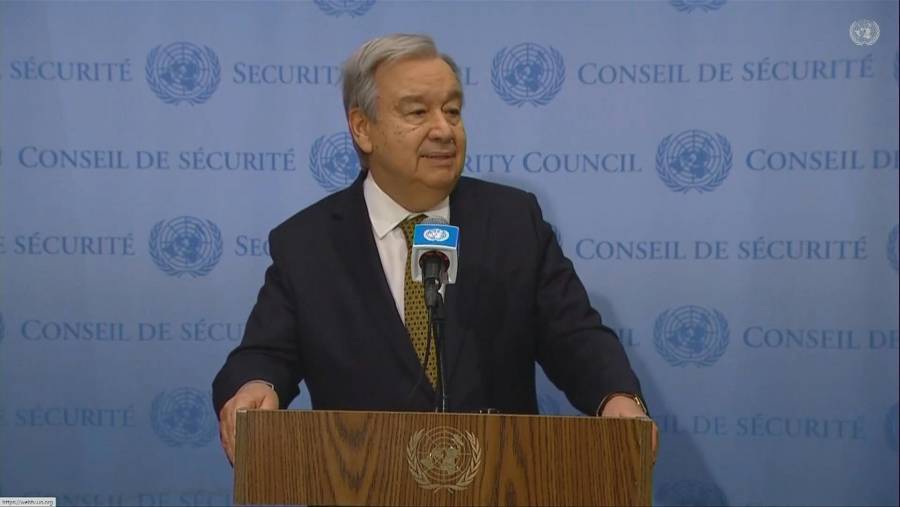 Guterres pide a Irán 