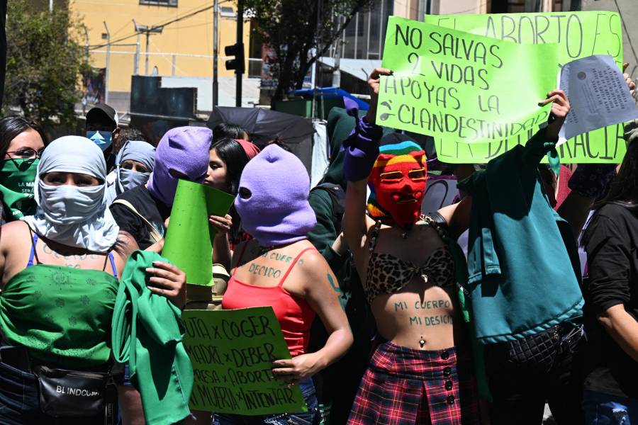 Este es el recorrido que tendrá el contingente por marcha a favor del aborto