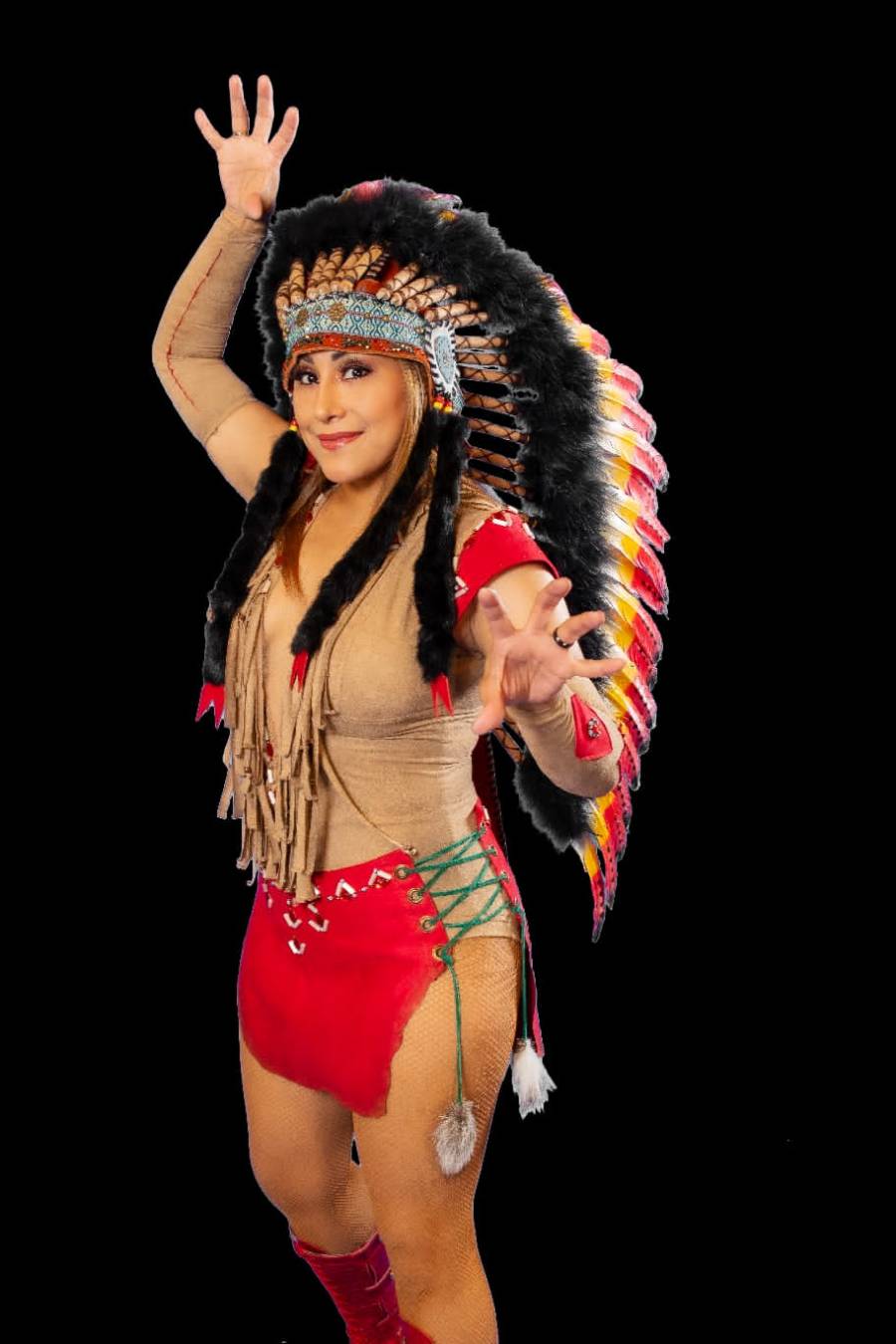 Faby Apache, la amazona que llega a completar el equipo mexicano