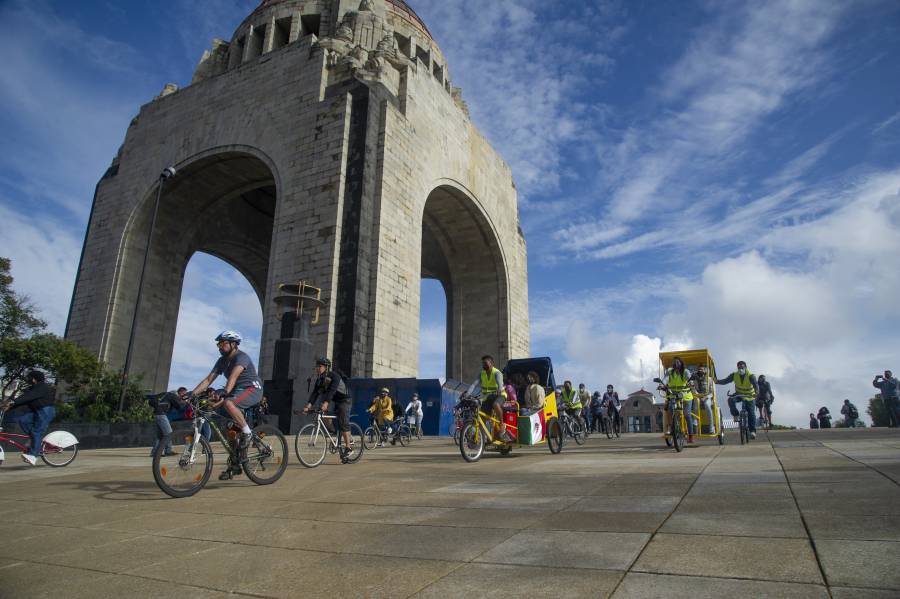 Se redirecciona paseo ciclista dominical por marcha del 2 de octubre; esta es la nueva ruta