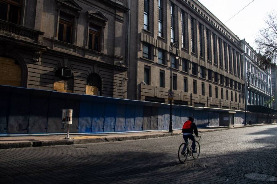 Autoridades blindan el Centro Histórico por marcha del 2 de octubre