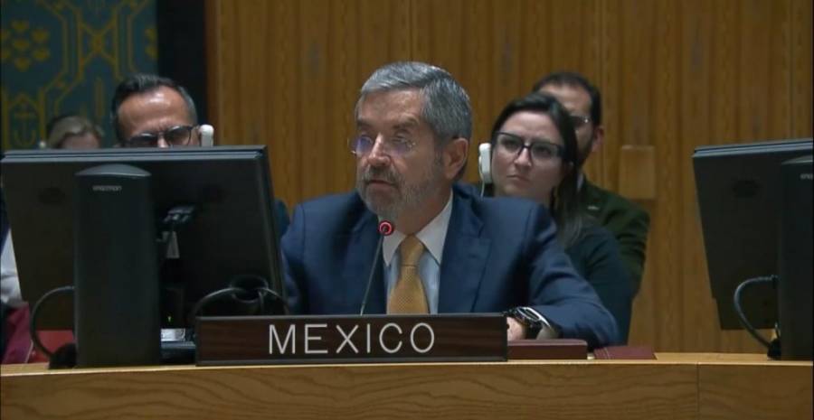 Embajador de México en ONU condena la anexión de territorios ucranianos a Rusia