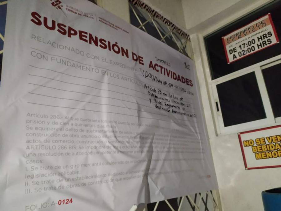 Clausuran en Tlalpan más de 92 “chelerías”, dedicados a la venta de alcohol