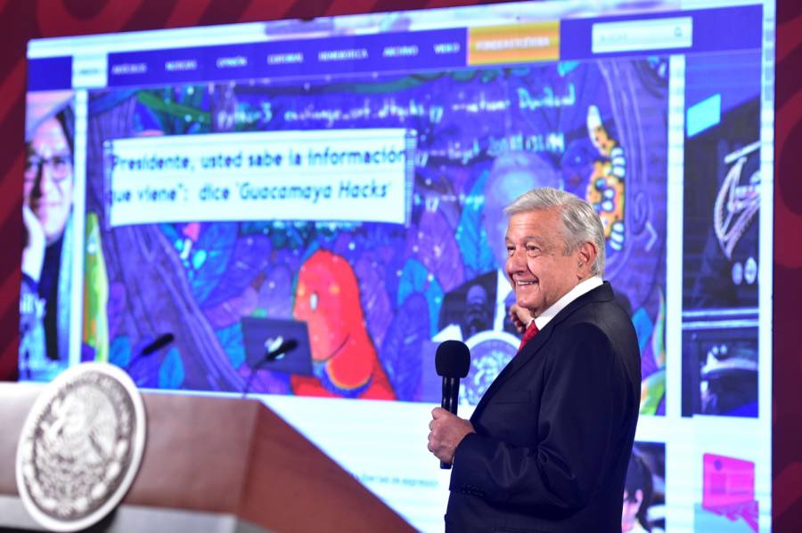 “¡Uy, qué barbaridad, miren cómo estoy temblando!”: AMLO ante hackeo