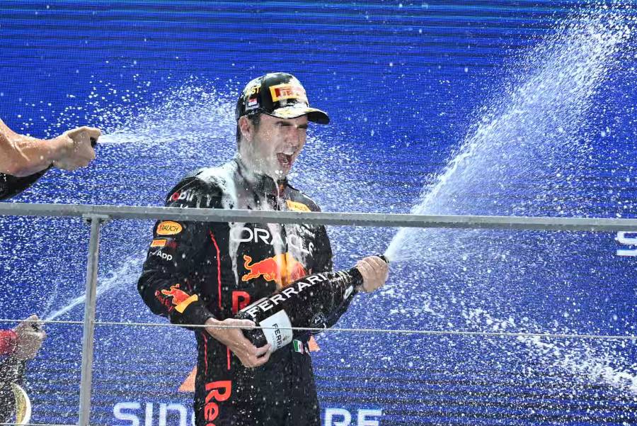 ¡Épico! Checo Pérez ocupa el primer lugar del Ranking de pilotos de la F1