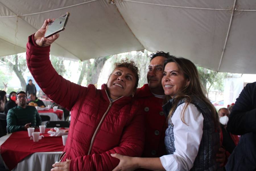 Encuentra Laura Barrera apoyo con alianza en Zumpango