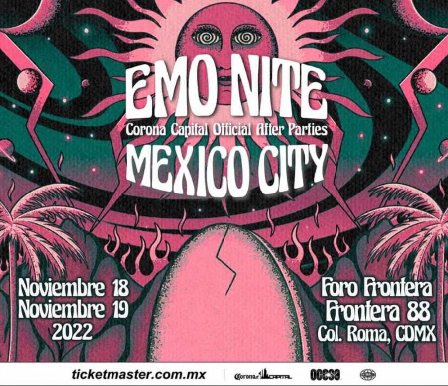 Emo Nite ¡La fiesta emo más famosa de los Estados Unidos llega a México con dos noches de after!