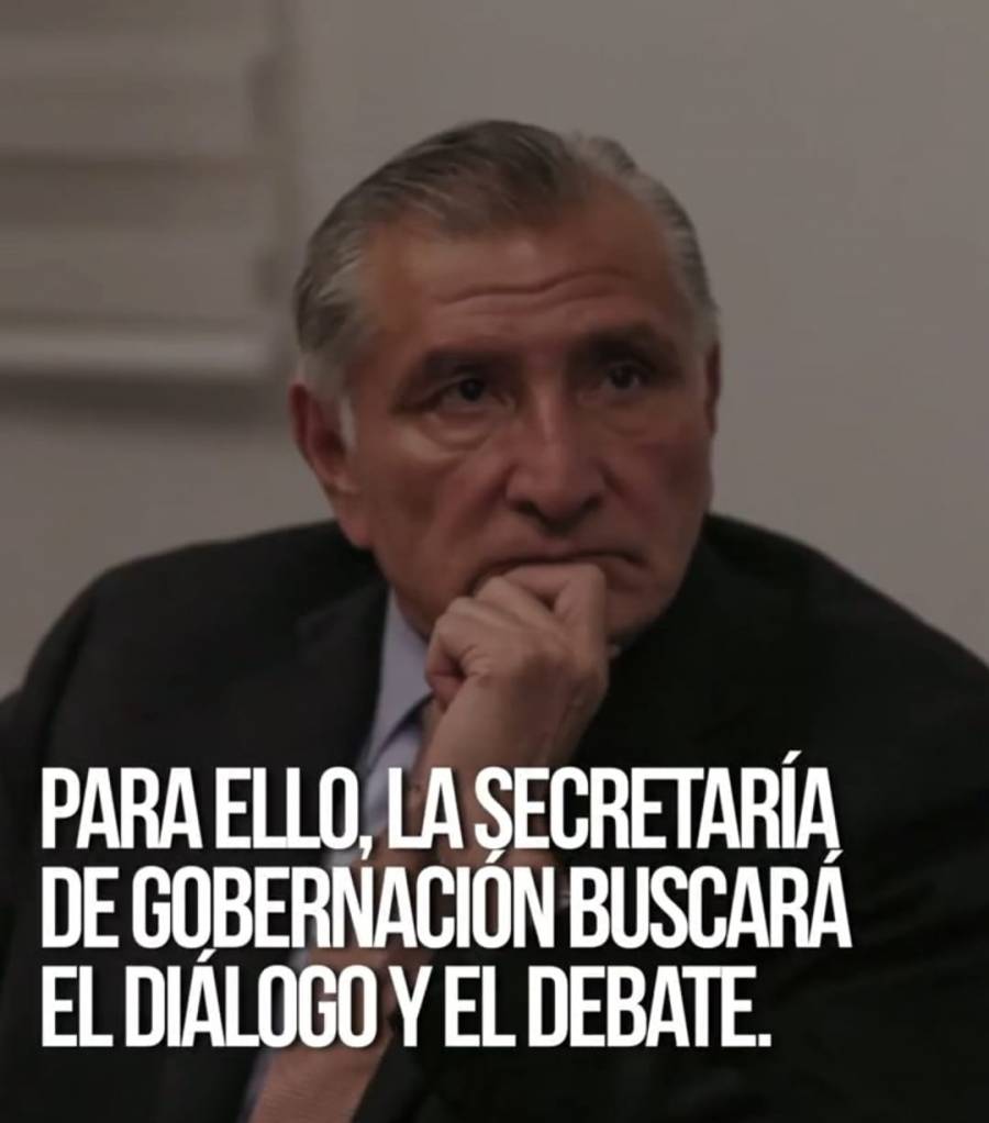 Adán Augusto realizará gira por 32 congresos por minuta militar