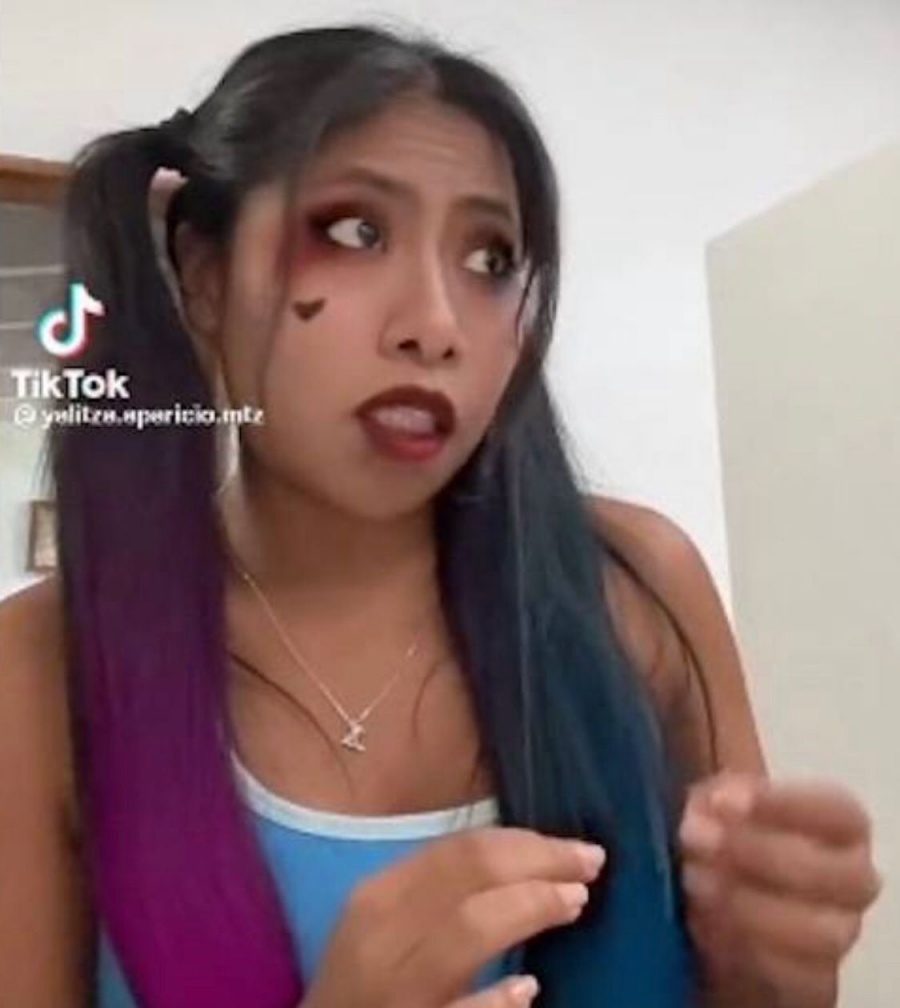 Yalitza Aparicio enloquece las redes caracterizada como Harley Quinn