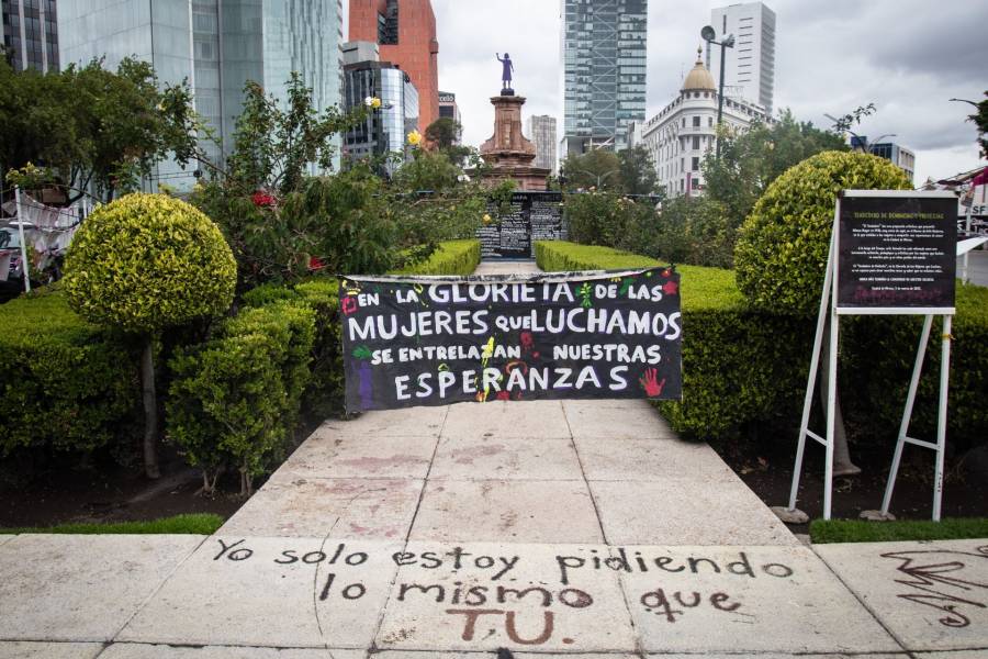 Sheinbaum insiste en colocar a la “Joven de Amajac” en la Glorieta de las Mujeres que Luchan