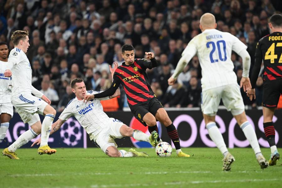 Sin Haaland, Manchester City empata ante el Copenhague