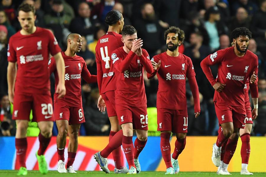 El Liverpool golea al Rangers y encamina el pase a octavos de Champions