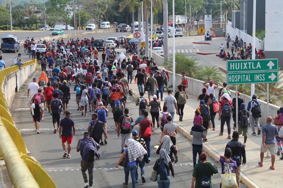 Tras firmar M&eacute;xico acuerdo migratorio con EU, recibir&aacute;n venezolanos expulsados